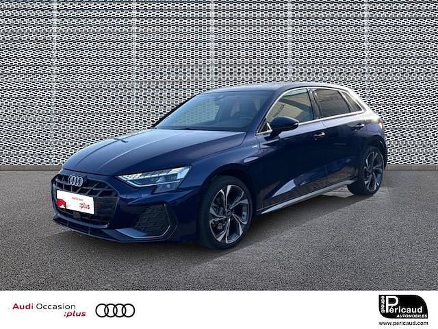 Occasion Audi A3 S-Line 116 ch (85 kW) 2025 Bleu navarre métallisé