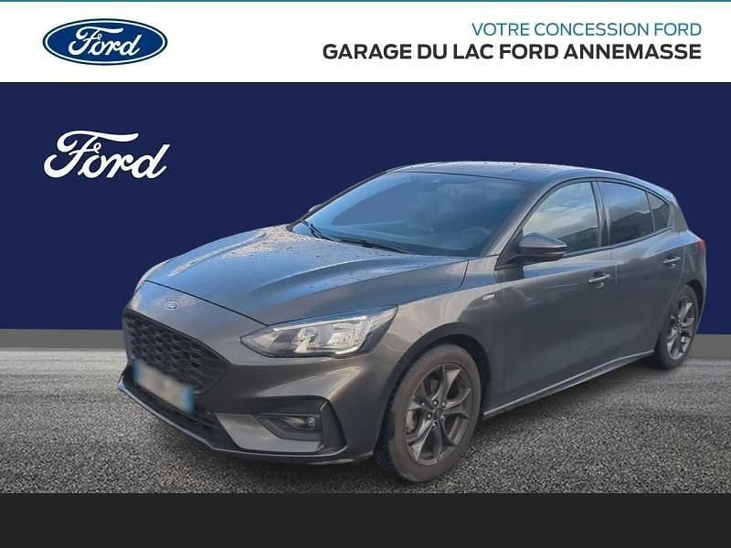 Gris magnetic métallisé premium Occasion 2019 Ford Focus ST-Line Berline | 13 990 € (Prix juste) - Image 1/4
