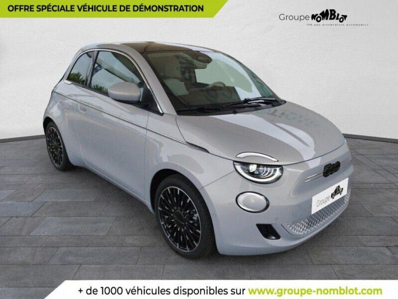 Nouvelle Fiat 500e La Prima 69 kW (95 ch) 2025 Bleu Berline