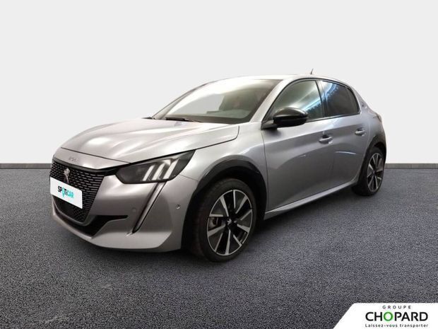 Gris Utilisé 2022 Peugeot e-208 GTi Citadine | 19 590 € (Prix assez cher) - Image 1/4