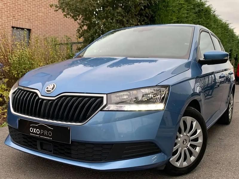 Bleu Occasion 2019 Skoda Fabia Break | 7 490 € - Image 1/4