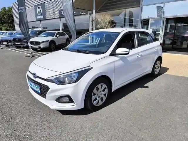 Blanc Utilisé 2018 Hyundai i20 Berline | 11 490 € (Prix assez cher) - Image 1/4