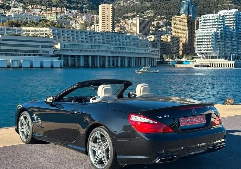 Occasion Mercedes SL63 AMG AMG 538 ch (395 kW) 2012 Noir Cabriolet