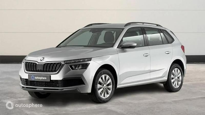 Gris Utilisé 2021 Skoda Kamiq Ambition SUV | 16 999 € (Prix juste) - Image 1/4