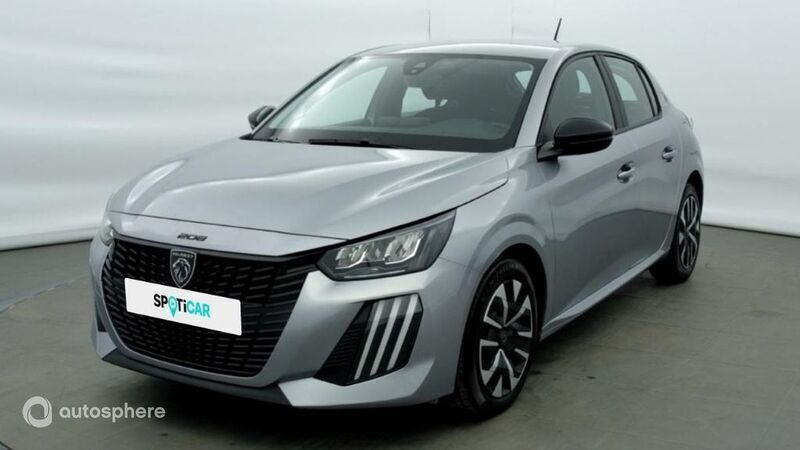 Gris Utilisé 2024 Peugeot 208 Active Citadine | 13 980 € (Prix juste) - Image 1/4