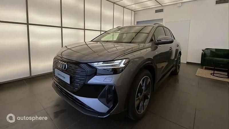 Gris typhon métallisé Utilisé 2025 Audi Q4 e-tron S-Line SUV | 50 999 € (Super prix) - Image 1/4