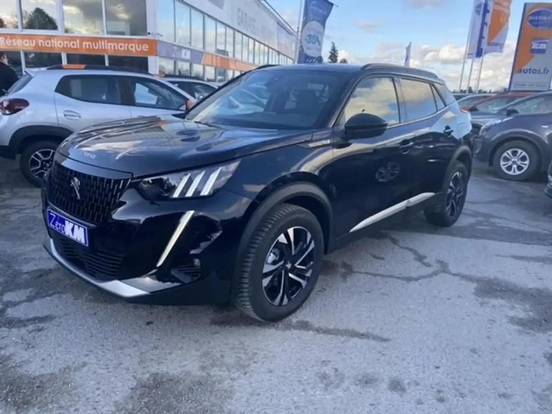 Noir Occasion 2021 Peugeot 2008 Access SUV | 23 980 € - Image 1/4