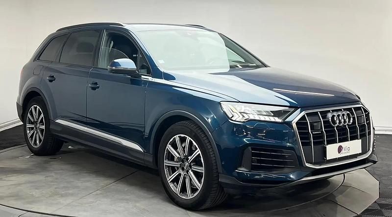 Occasion Audi Q7 Advanced Plus 340 ch (250 kW) 2021 Bleu SUV