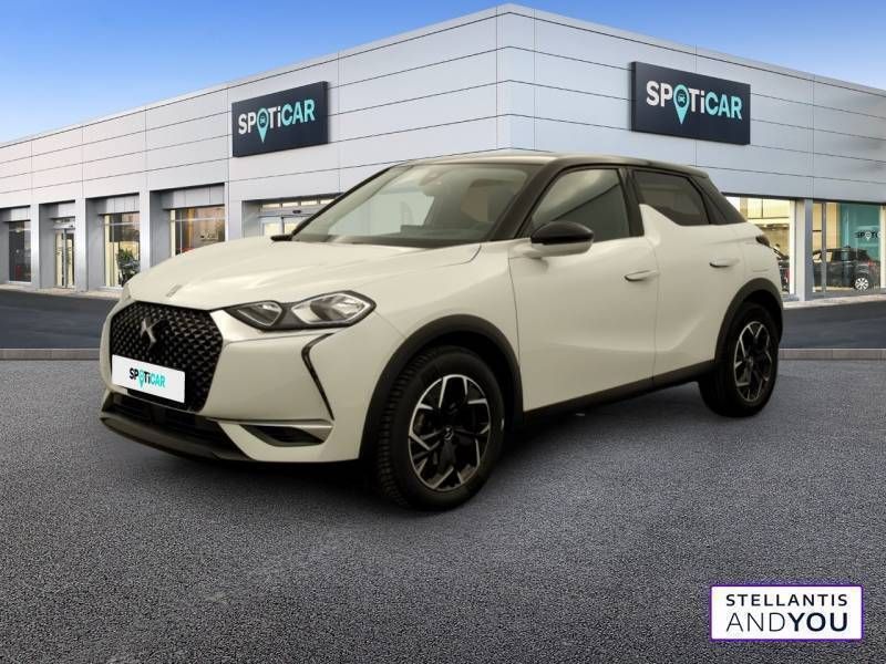 Blanc Utilisé 2021 DS Automobiles DS3 Crossback Connected Chic SUV | 19 990 € (Prix juste) - Image 1/3