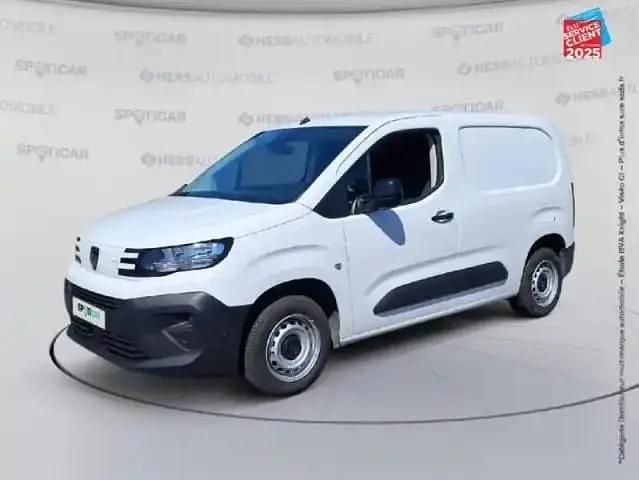 Blanc Utilisé 2025 Peugeot Partner S Van | 22 690 € - Image 1/4