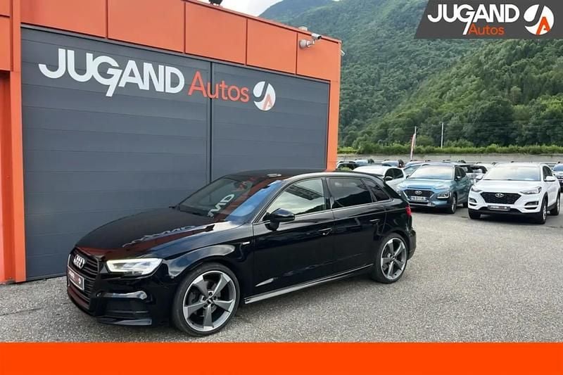 Noir Utilisé 2020 Audi A3 S-Line Berline | 22 980 € (Super prix) - Image 1/4