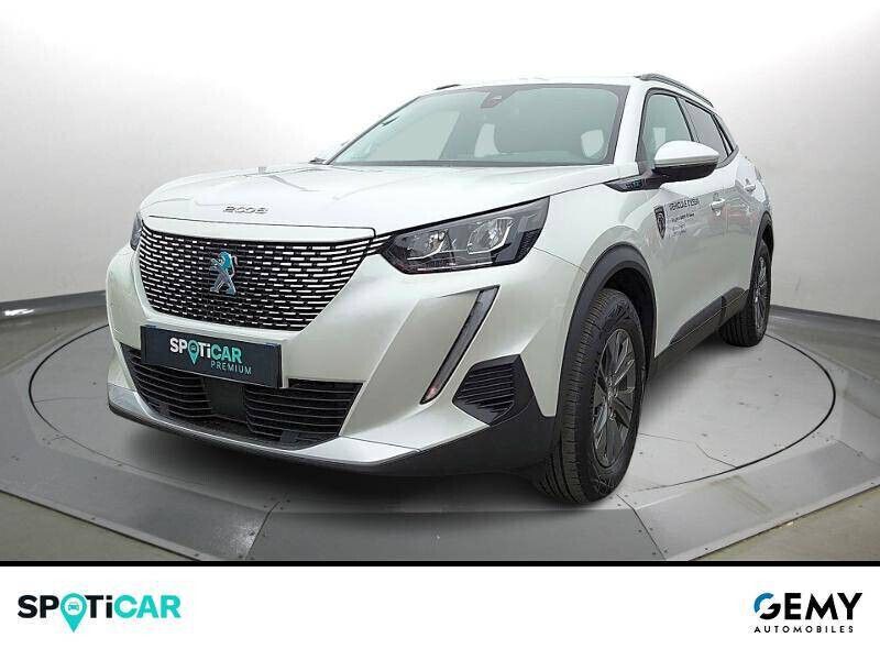 Blanc Utilisé 2021 Peugeot e-2008 Style SUV | 16 890 € (Prix juste) - Image 1/4
