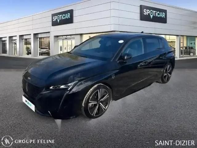 Noir Utilisé 2022 Peugeot 308 GT Berline | 23 940 € (Prix juste) - Image 1/4
