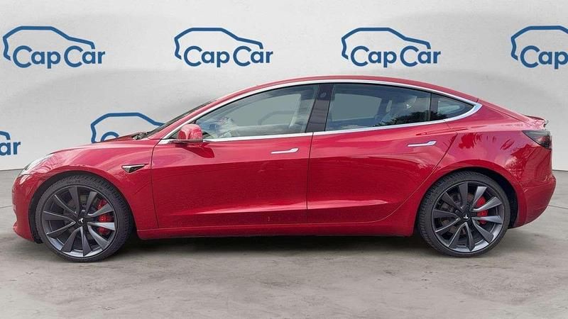 Occasion Tesla Model 3 Long Range AWD 377 kW (513 ch) 2020 Rouge Berline