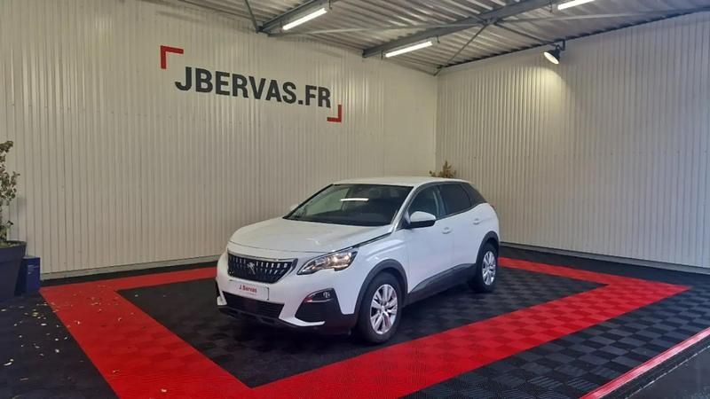 Blanc Utilisé 2019 Peugeot 3008 Business-Line SUV | 14 990 € (Prix juste) - Image 1/4