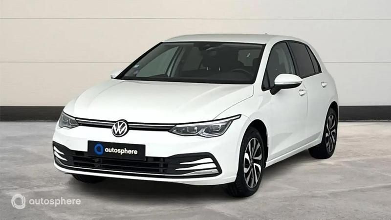 Blanc Occasion 2022 VW Golf Active Berline | 21 990 € (Prix juste) - Image 1/4