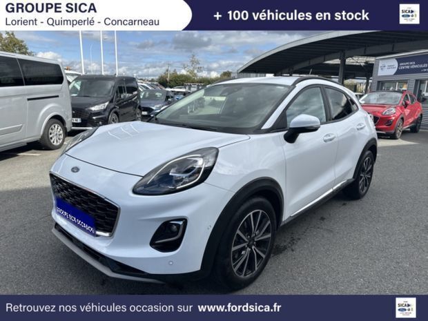 Blanc Utilisé 2023 Ford Puma Viva | 21 490 € (Prix juste) - Image 1/4