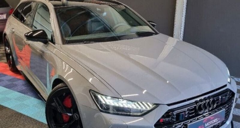 Gris Utilisé 2023 Audi RS6 Sport Break | 159 990 € (Prix cher) - Image 1/4