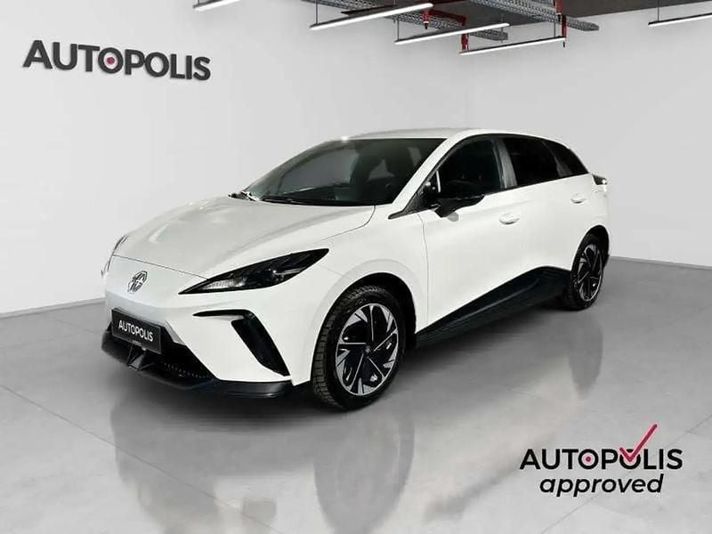 Blanc Utilisé 2023 MG MG4 EV Comfort Citadine | 23 579 € (Prix assez cher) - Image 1/4