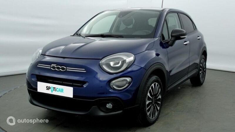 Bleu Utilisé 2024 Fiat 500X Style SUV | 21 480 € (Super prix) - Image 1/4