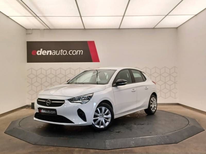 Blanc Utilisé 2020 Opel Corsa Edition Berline | 9 899 € (Bon prix) - Image 1/3
