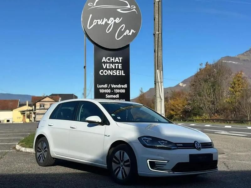 Blanc Occasion 2017 VW e-Golf Citadine | 13 990 € - Image 1/4