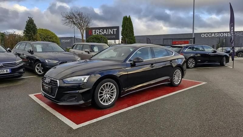 Noir Occasion 2020 Audi A5 Sportback Citadine | 24 990 € (Bon prix) - Image 1/4