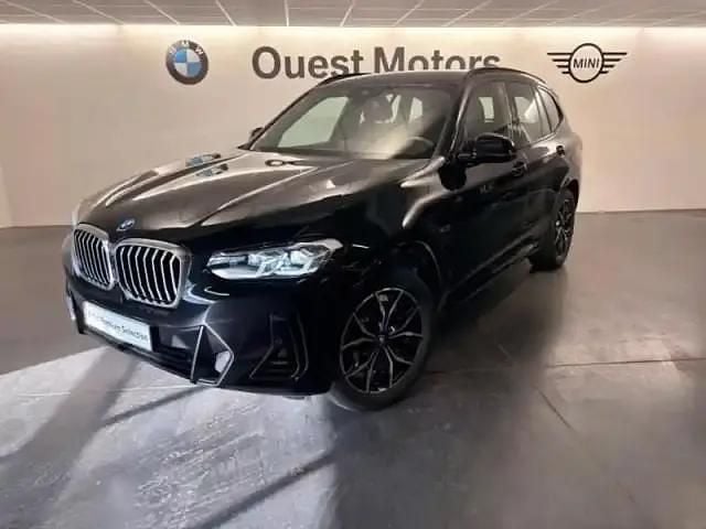 Saphirschwarz métallisé Occasion 2021 BMW X3 M Sport SUV | 46 790 € (Bon prix) - Image 1/4