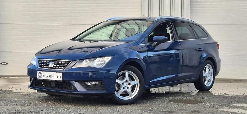 Bleu Occasion 2019 Seat Leon ST XCELLENCE Break | 16 990 € (Bon prix) - Image 1/4