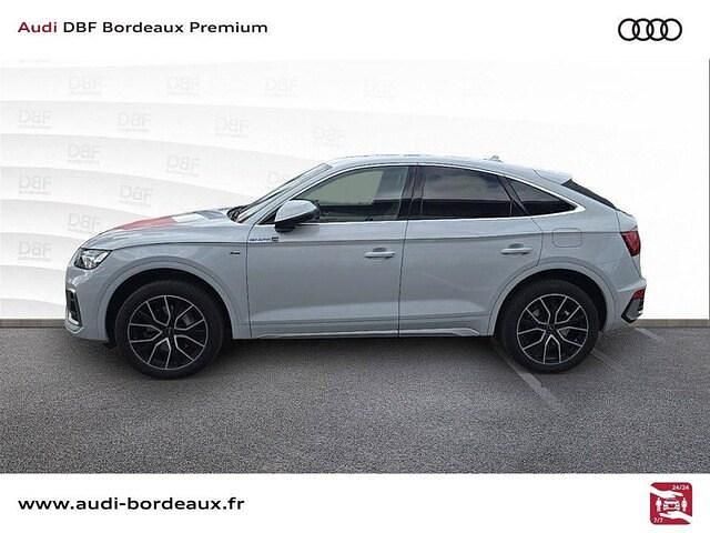 Occasion Audi Q5 Sportback S-Line 265 ch (194 kW) 2024 Blanc glacier métallisé SUV