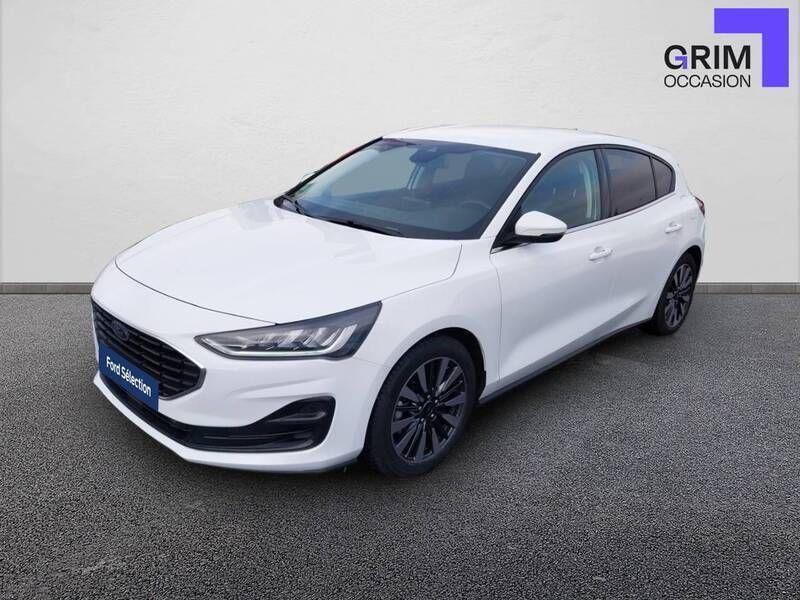 Blanc Utilisé 2023 Ford Focus S Berline | 18 900 € (Bon prix) - Image 1/4