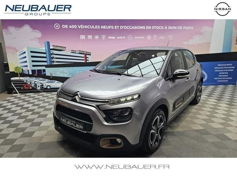 Gris acier (m) Utilisé 2023 Citroën C3 PureTech Citadine | 10 990 € (Bon prix) - Image 1/4