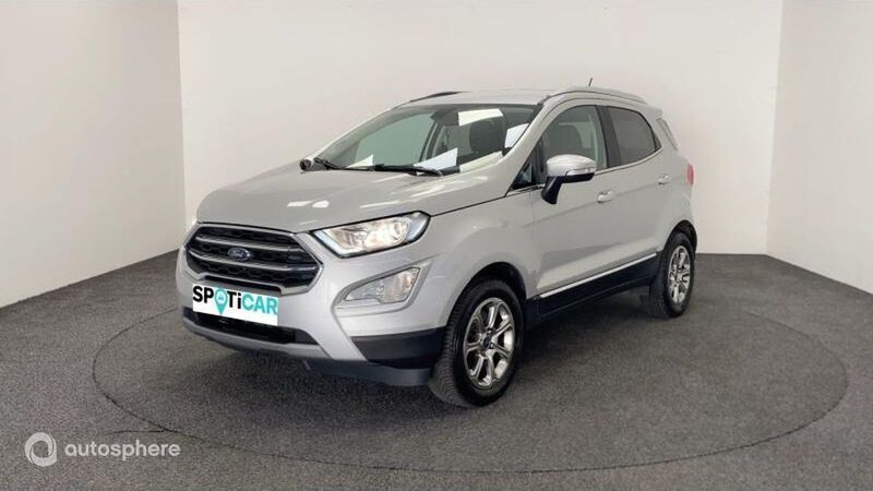 Gris Utilisé 2019 Ford Ecosport Business Edition SUV | 12 299 € (Prix juste) - Image 1/4