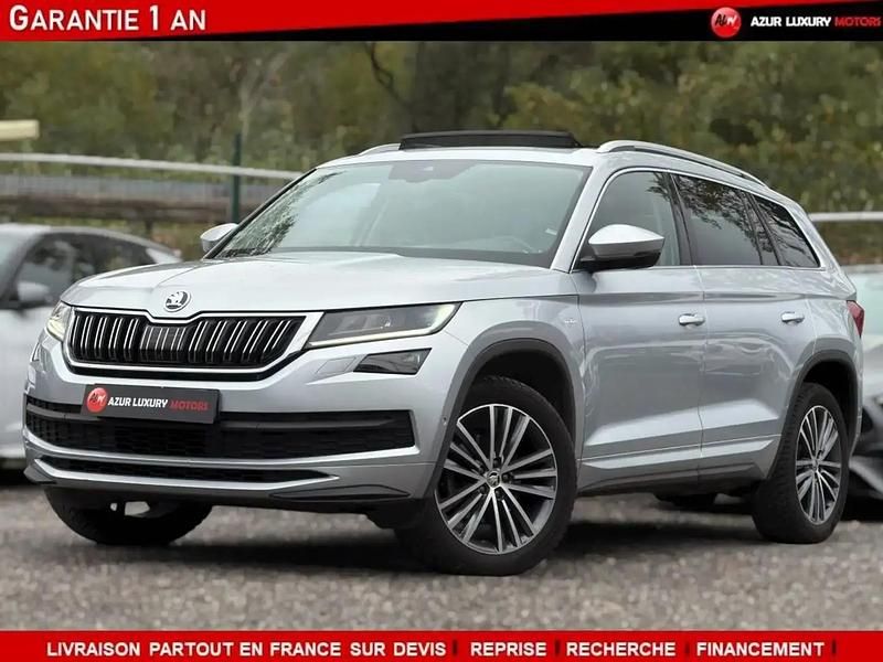 Gris Utilisé 2021 Skoda Kodiaq LAURIN & KLEMENT SUV | 26 990 € (Bon prix) - Image 1/4
