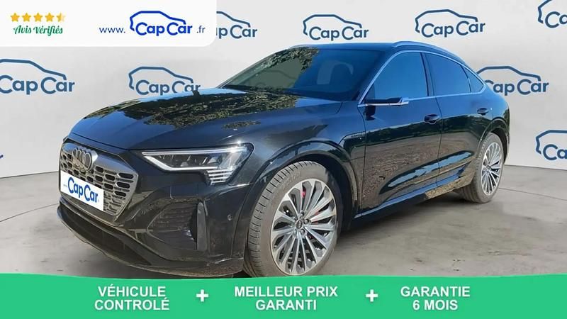 Noir Utilisé 2023 Audi Q8 e-tron S-Line SUV | 62 400 € (Prix juste) - Image 1/4