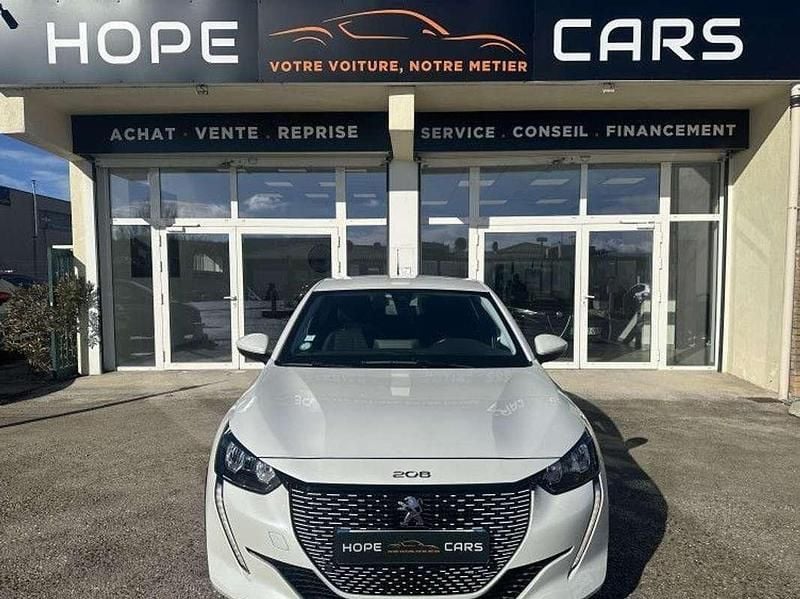 Occasion Peugeot e-208 Style 100 kW (137 ch) 2021 Blanc Citadine