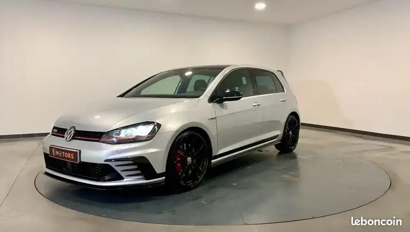 Gris Utilisé 2017 VW Golf VII GTI Clubsport Citadine | 28 990 € (Prix assez cher) - Image 1/4