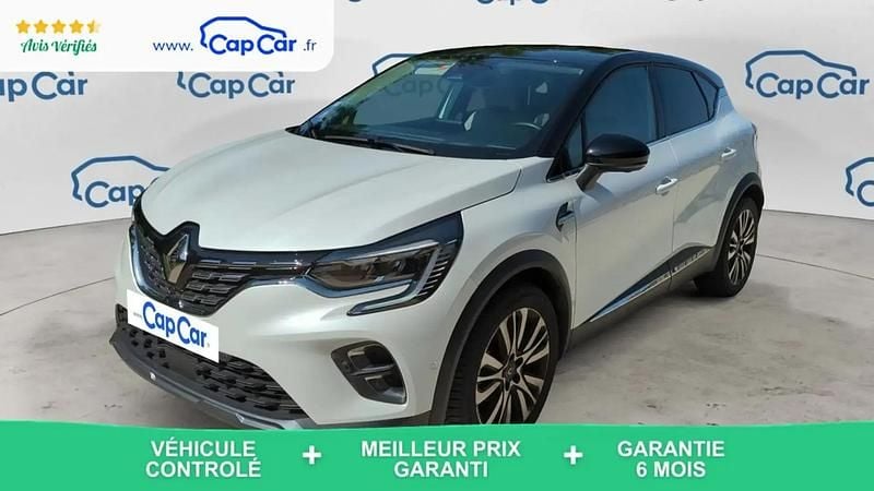 Blanc Utilisé 2020 Renault Captur Initiale Paris SUV | 17 990 € (Bon prix) - Image 1/4