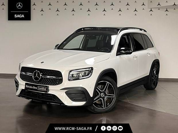 Blanc Utilisé 2021 Mercedes GLB250 AMG line SUV | 41 900 € (Prix juste) - Image 1/4