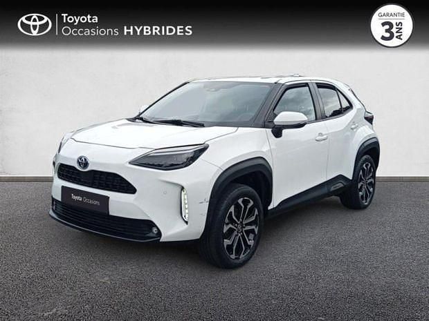 Blanc Utilisé 2022 Toyota Yaris Hybrid Design | 22 990 € (Prix juste) - Image 1/4