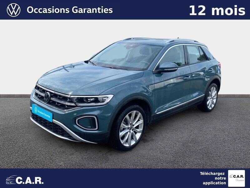 Bleu Utilisé 2024 VW T-Roc SUV | 30 900 € (Prix juste) - Image 1/3