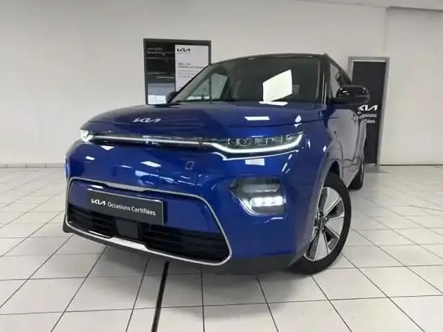 Occasion Kia Soul EV Premium 150 kW (204 ch) 2022 Bleu neptune mã©tal+toit noir abyssinie SUV