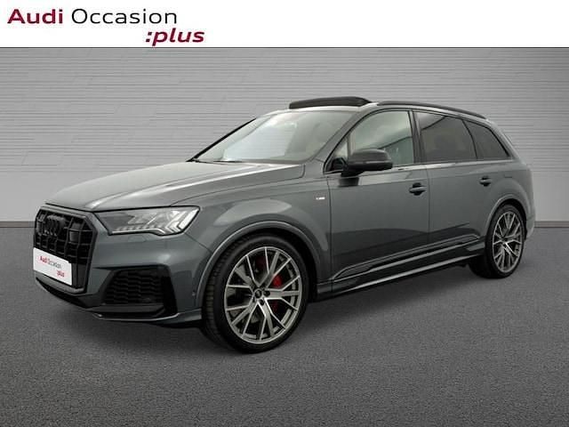 Gris daytona nacré Occasion 2021 Audi Q7 Competition SUV | 50 900 € (Bon prix) - Image 1/4