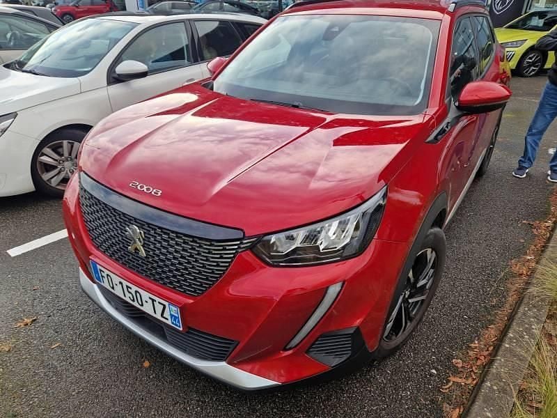 Rouge Utilisé 2020 Peugeot 2008 Allure SUV | 14 790 € (Prix juste) - Image 1/4