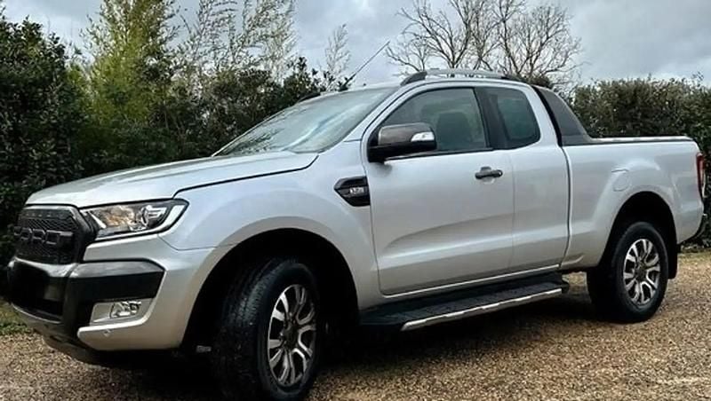 Argent Occasion 2018 Ford Ranger Wildtrack Pick-up | 28 900 € (Prix juste) - Image 1/4