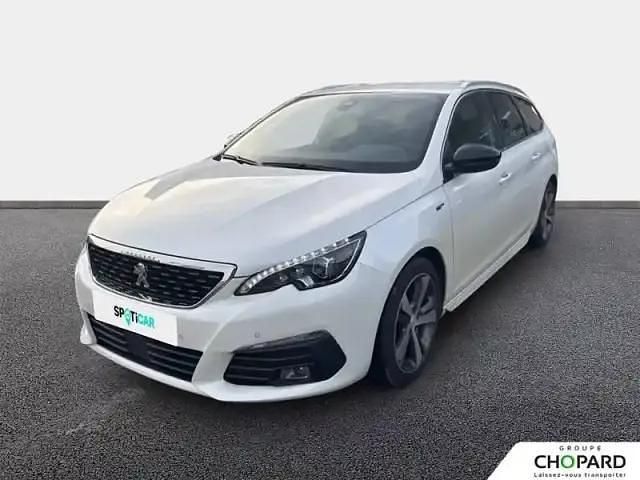 Blanc Occasion 2020 Peugeot 308 SW S Break | 15 990 € (Bon prix) - Image 1/4