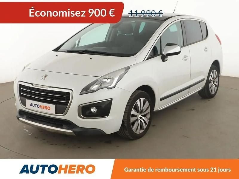 Blanc Utilisé 2016 Peugeot 3008 Allure SUV | 10 790 € (Super prix) - Image 1/2