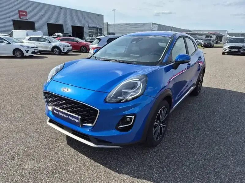 Bleu Utilisé 2022 Ford Puma Viva SUV | 19 299 € (Prix juste) - Image 1/4