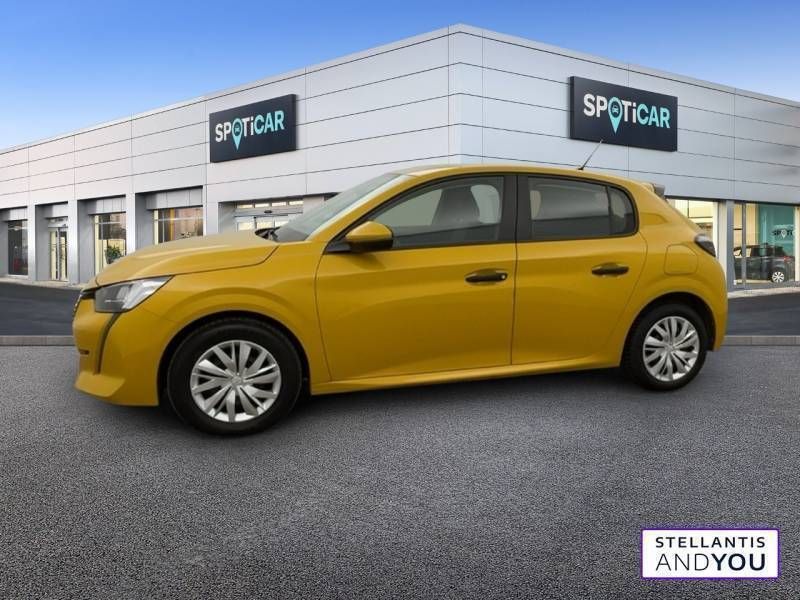 Noir Utilisé 2021 Peugeot 208 Premium Citadine | 9 390 € (Prix juste) - Image 1/3