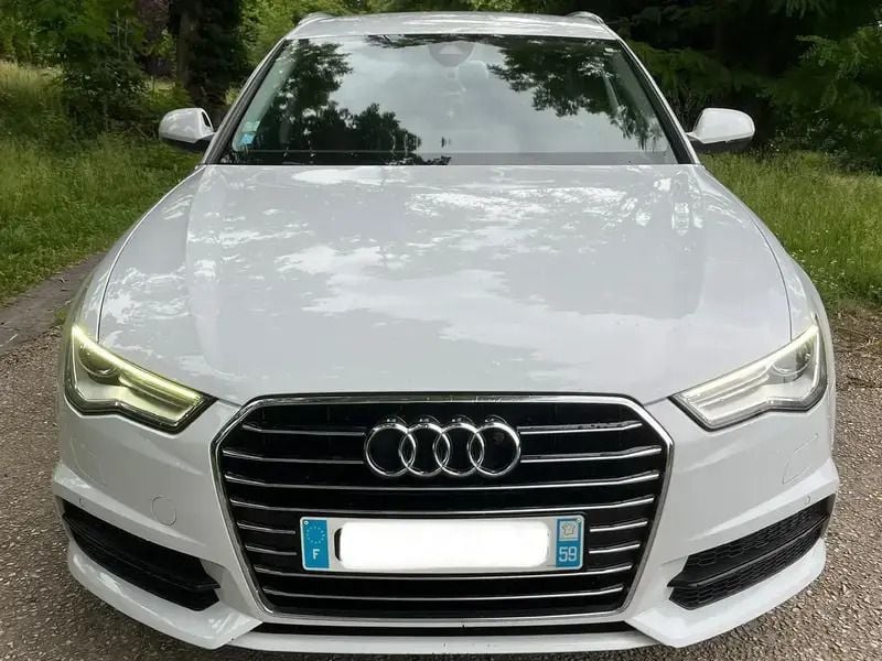 Blanc Utilisé 2017 Audi A6 Ambition Break | 14 990 € - Image 1/4